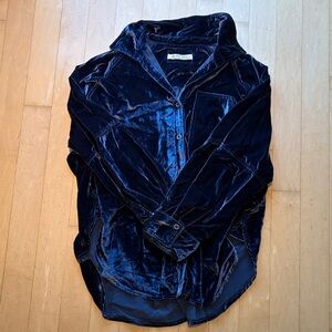 We The Free Midnight Velvet Shirt